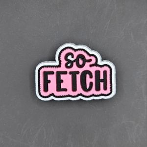 (5/$15) "So Fetch" Mean Girls Croc Charm